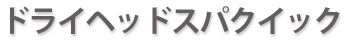 ドライヘッドスパ